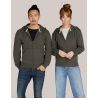 Signature Tagless Hooded zip