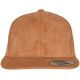 Suede Leather Snapback