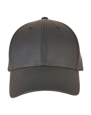 Casquette cuir synthétique Alpha
