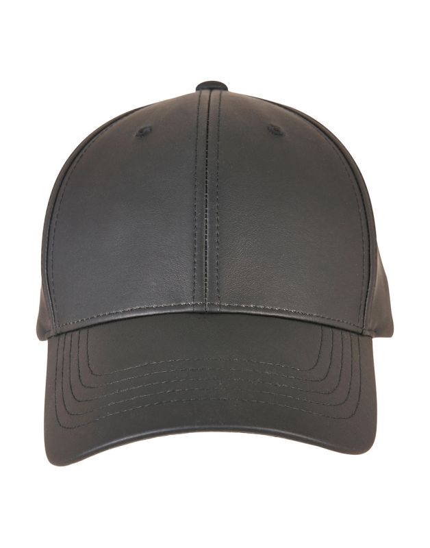 Casquette cuir synthétique Alpha