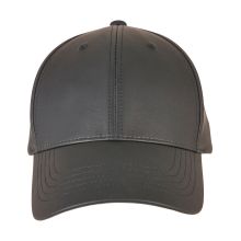 Casquette cuir synthétique Alpha