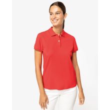 Polo écoresponsable maille piquée femme
