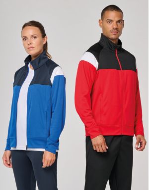 Veste survêtement zippée unisexe