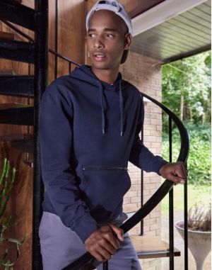 SWEAT CAPUCHE POCHE ZIPPÉE 