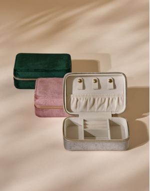 BOÎTE BIJOUX EN VELOURS