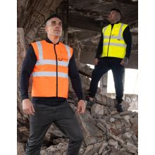 VESTE SS MANCHES HI-VIS REVERSIBLE
