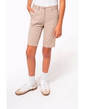 BERMUDA CHINO FILLE