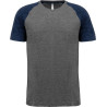 Grey Heather / Sporty Navy Heather