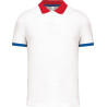 White / Red / Sporty Royal Blue