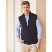 PULL ZIPPÉ SANS MANCHES POUR HOMME