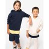 SWEAT-SHIRT ÉCORESPONSABLE À CAPUCHE OVERSIZE ENFANT