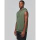 SWEAT-SHIRT À CAPUCHE SANS MANCHES UNISEXE vidéo