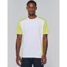 T-SHIRT DE SPORT ÉCORESPONSABLE BICOLORE HOMME