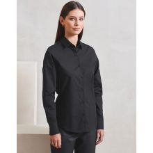 CHEMISE POPELINE RECYCLIGHT À MANCHES LONGUES POUR FEMME