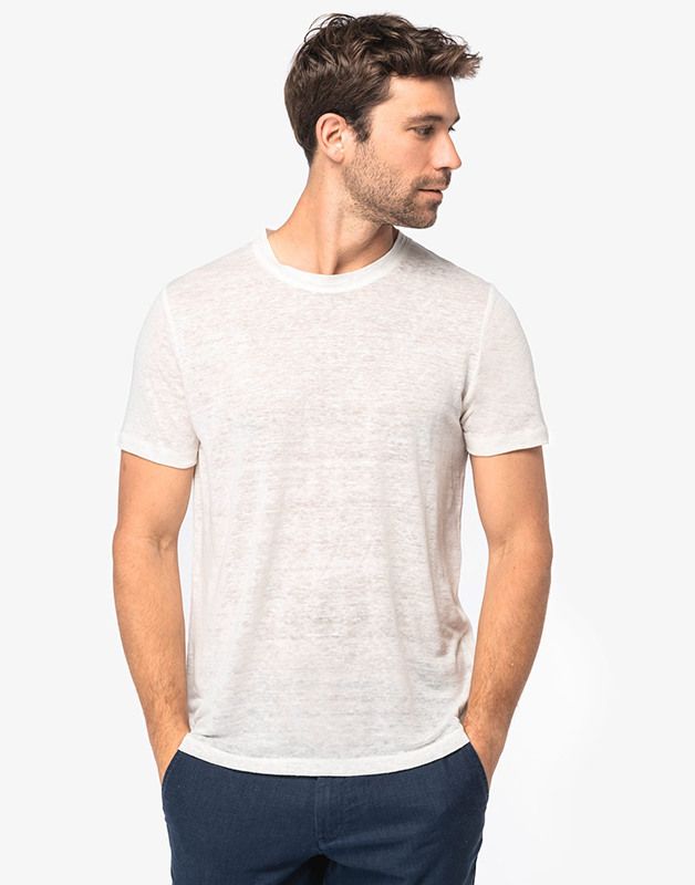 T-SHIRT EN LIN HOMME