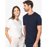 T-SHIRT ÉCORESPONSABLE EN COTON BIO ET LIN UNISEXE