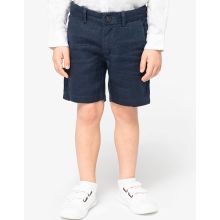 BERMUDA EN LIN ENFANT