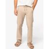 PANTALON ÉCORESPONSABLE EN LIN ET COTON BIO HOMME