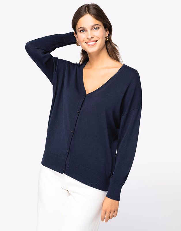 CARDIGAN EN LYOCELL TENCEL
