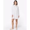 ROBE CHEMISE EN LIN FEMME