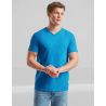 T-SHIRT HOMME COL V VALUEWEIGHT