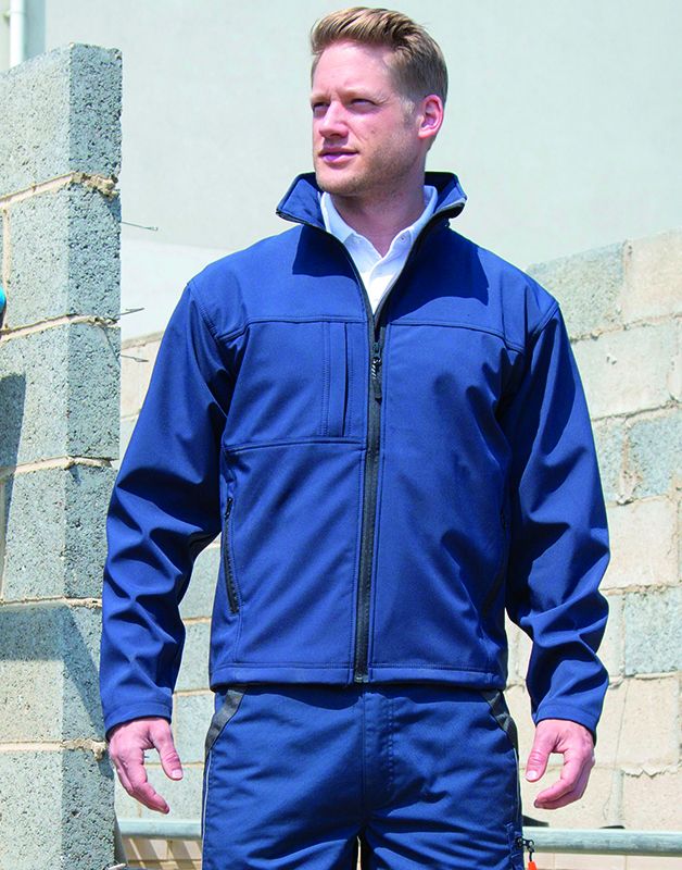 VESTE SOFTSHELL RECYCLED HOMME