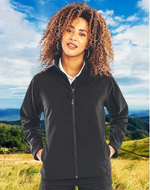 VESTE SOFTSHELL RECYCLED FEMME