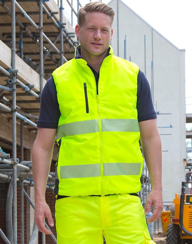 BODYWARMER DE SÉCURITÉ RÉVERSIBLE