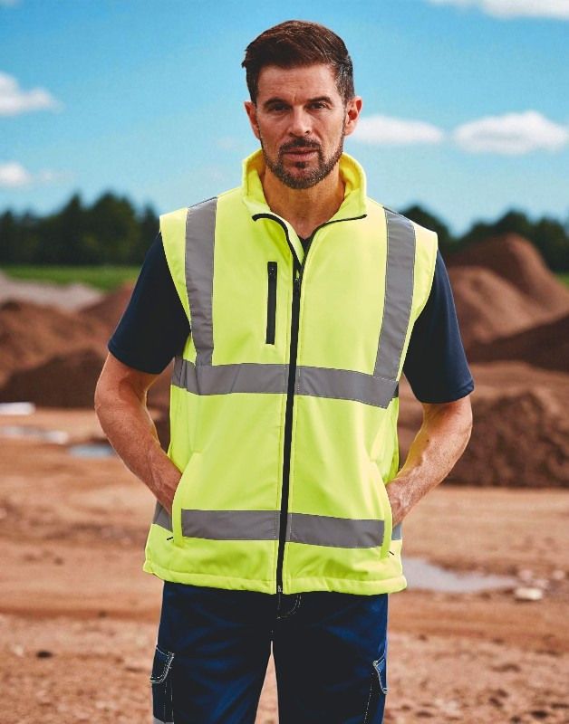 BODYWARMER HAUTE VISIBILITÉ OPTIMAL