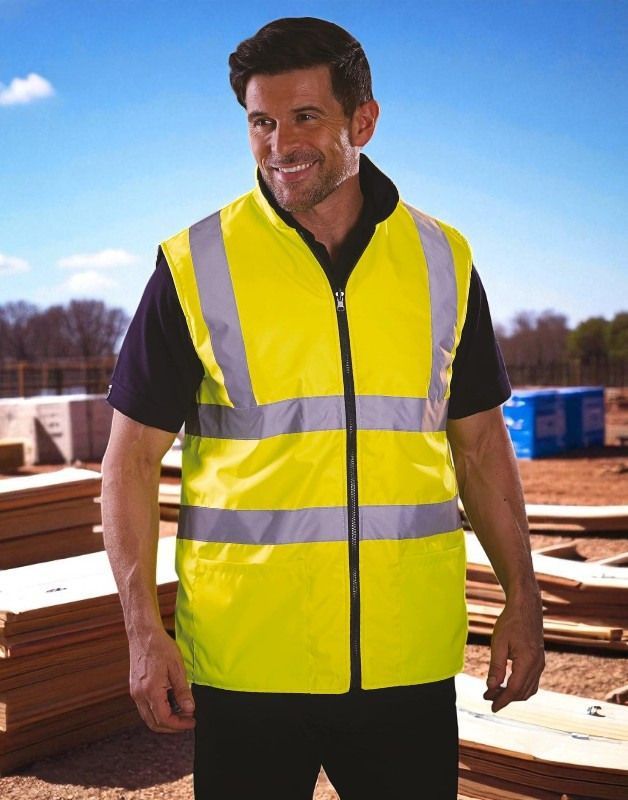 BODYWARMER RÉVERSIBLE IMPERMÉABLE