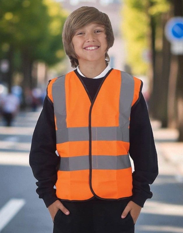 GILET ENFANT HAUTE VISIBILITÉ