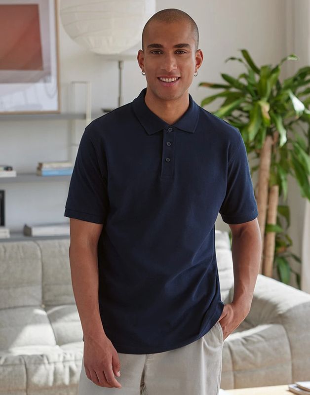 POLO HOMME B&C SAFRAN