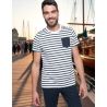 TEE-SHIRT MARIN AVEC POCHE