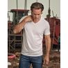 TEE-SHIRT EN COL V EXTENSIBLE