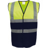 Hi Vis Yellow Navy