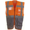 Hi Vis Orange Grey