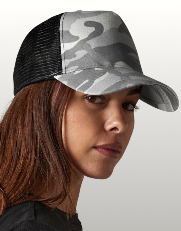 CASQUETTE 5P AMÉRICAINE CAMOUFLAGEB694Beechfield