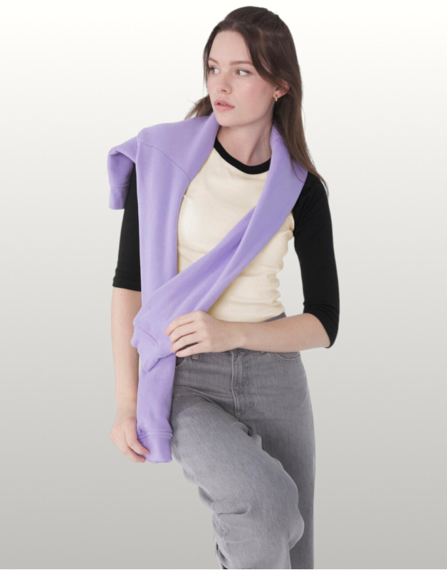 TEE-SHIRT 3/4 RAGLAN CÔTELÉ FEMME1200Bella + Canvas