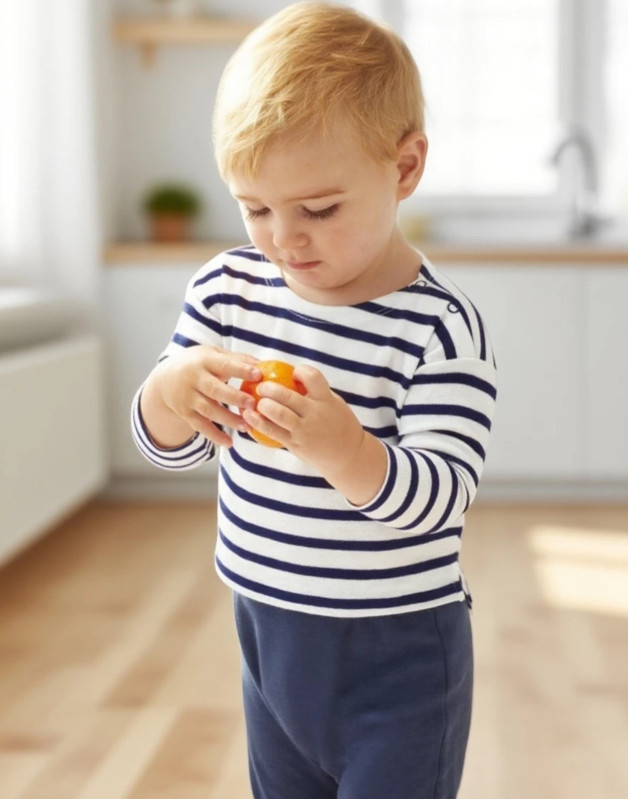 MARINIÈRE BÉBÉ 100% COTON BIOBZ52BabyBugz