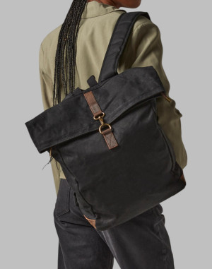 SAC À DOS EN TOILE CIRÉEQD655Quadra