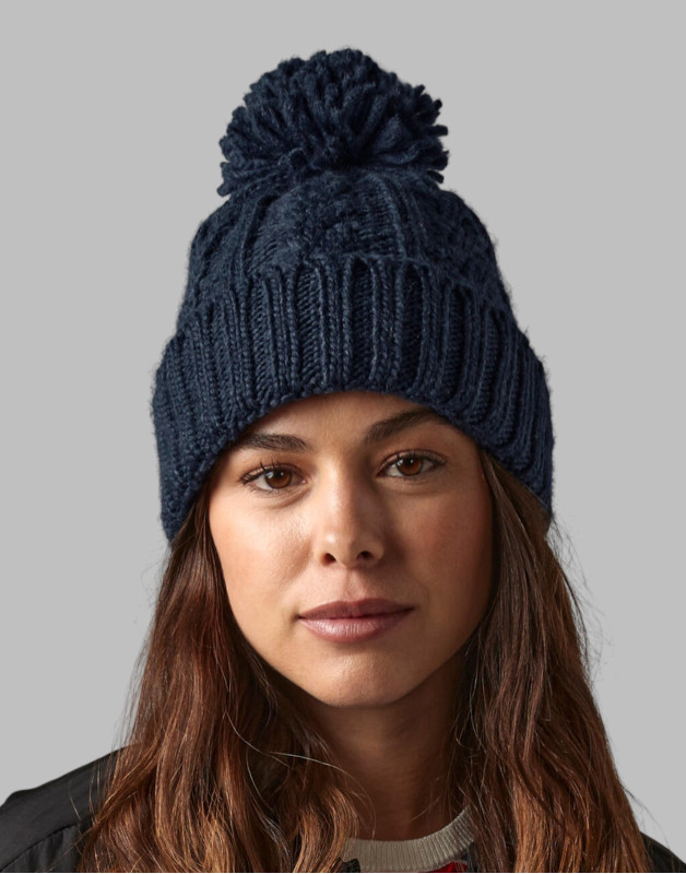 BONNET TRICOTÉ À LA MAINB480Beechfield