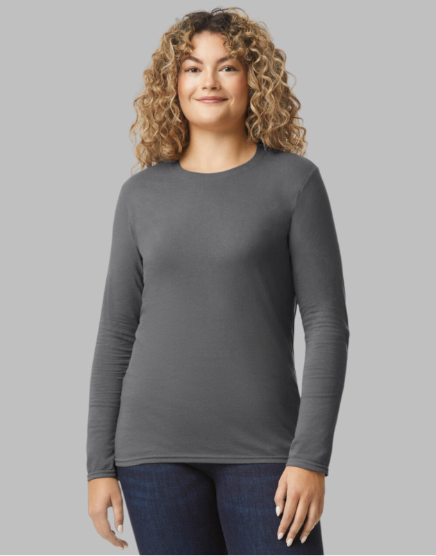 TEE-SHIRT SOFTSTYLE MANCHES LONGUES64400Gildan