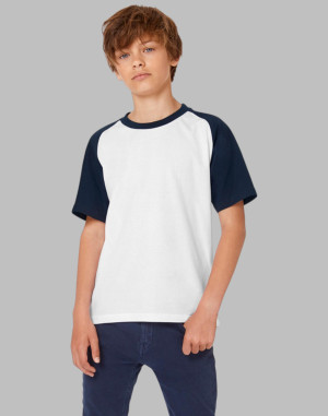 TEE-SHIRT BASEBALL ENFANT  TK350B&C