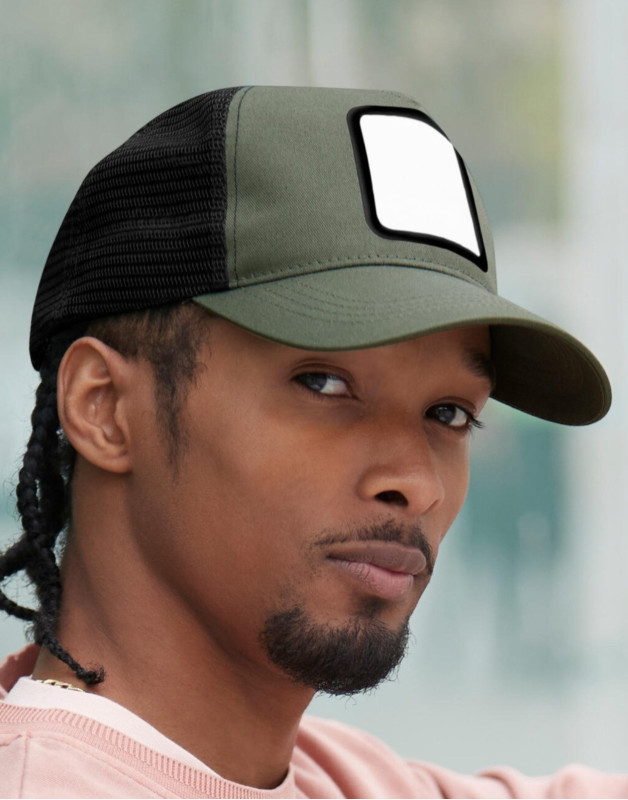 TRUCKER 5P AVEC PATCHB636Beechfield