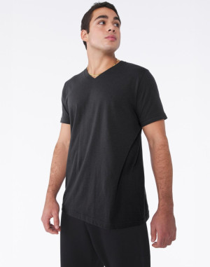 TEE-SHIRT COL-V UNISEXE  3005Bella + Canvas