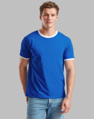 TEE-SHIRT RINGER  61-168-0Fruit of the Loom