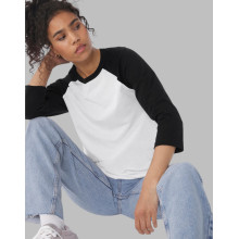 TEE-SHIRT DE BASEBALL 3/43200Bella + Canvas