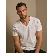 TEE-SHIRT EN COL V EXTENSIBLE401Tee Jays