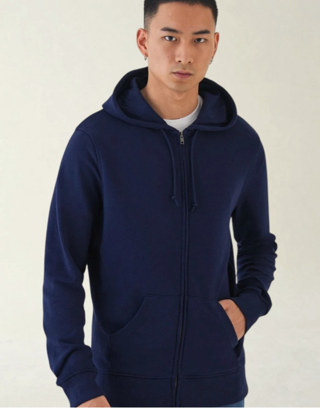 SWEAT CAPUCHE ZIPPÉE ORGANICWU35BB&C