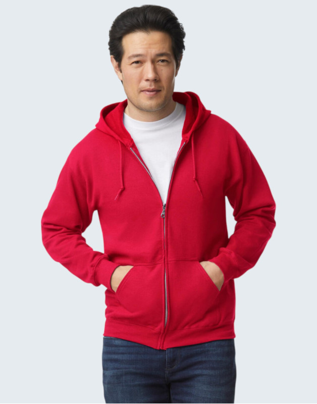 SWEAT À CAPUCHE COTON CARDÉ18600Gildan